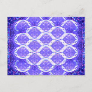 Flower of Life Crystal Grid Postcard