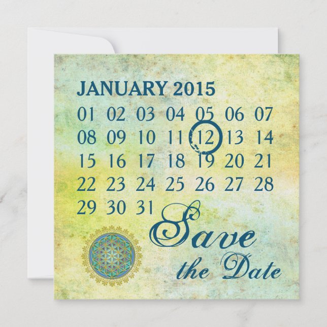 Flower Of Life - Custom Calendar (Front)