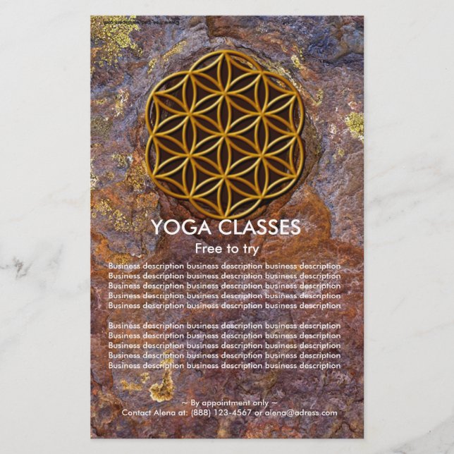 Flower of Life Flyer (Front)