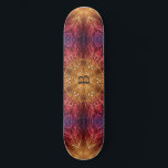 Flower of Life / Fractal Personalized Spiritual Skateboard<br><div class="desc">Flower of Life / Blume des Lebens Holy Universe Personalized Fractal Art Spiritual Gift. Personalize it with recipient's initial/name or customize it further if you like to change the font, size, & colour of the text as well as move the text. Or delete the text if you'd rather have it...</div>