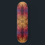 Flower of Life / Fractal Personalized Spiritual Skateboard<br><div class="desc">Flower of Life / Blume des Lebens Holy Universe Personalized Fractal Art Spiritual Gift. Personalize it with recipient's initial/name or customize it further if you like to change the font, size, & colour of the text as well as move the text. Or delete the text if you'd rather have it...</div>