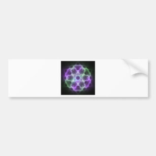 Flower of Life Fractal - Sacred Geometry Bumper Sticker