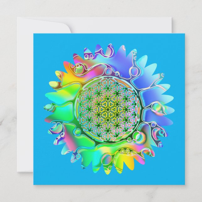 Flower Of Life - Geometric Blossom 5 (Front)