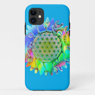 Flower Of Life - Geometric Blossom 5 iPhone 11 Case