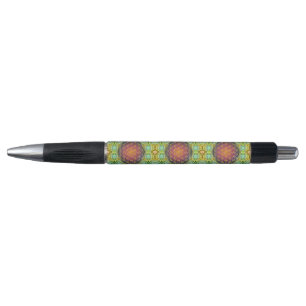 Flower Of Life - gold - fractal 2 Pen