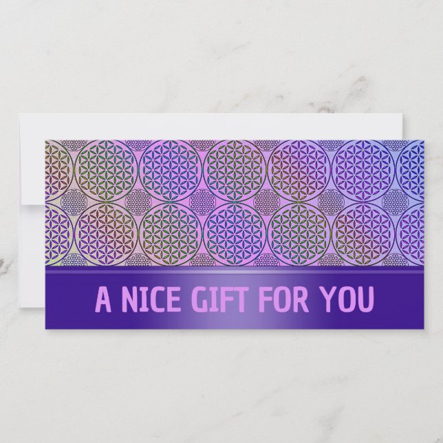 FLOWER OF LIFE - grunge pattern 3 (Front)