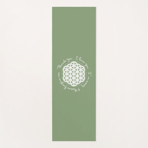 Flower of Life Ho'oponopono Yoga Mat