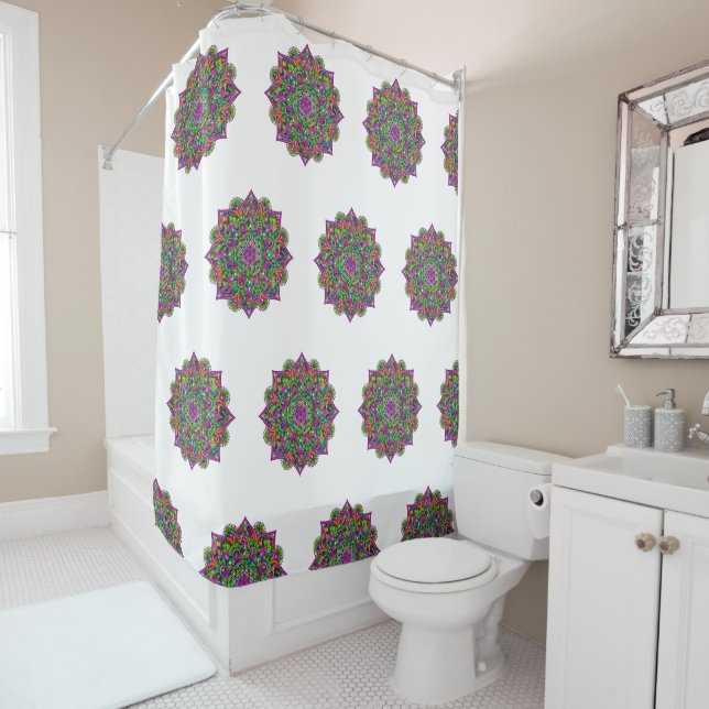 Flower Of Life - Indian Mandala 1 (In Situ)
