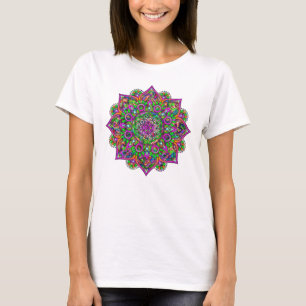 Flower Of Life - Indian Mandala 1 T-Shirt