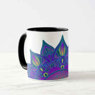 Flower Of Life - Indian Mandala 3 Mug
