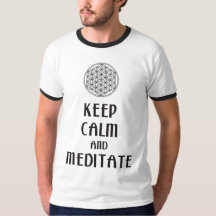 Flower of Life - KEEP CALM and MEDITATE
