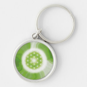 flower of life keychain