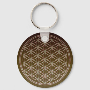 Flower of Life Keychain