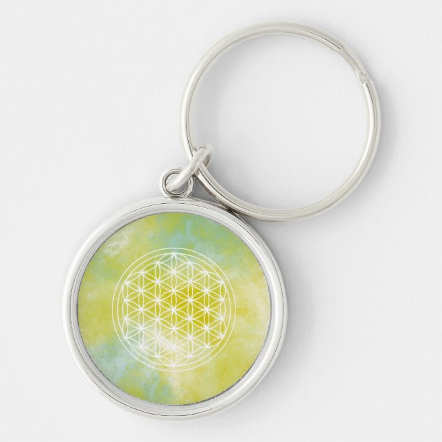 flower of life keychain (Front)