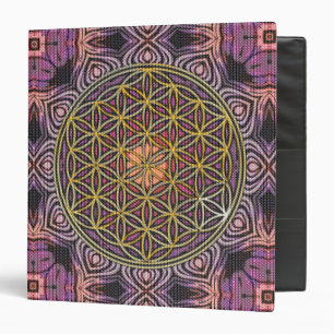 Flower Of Life - knitting seamless pattern V Binder