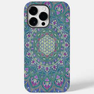 Flower Of Life - Mandala India Style 1 iPhone 14 Pro Max Case