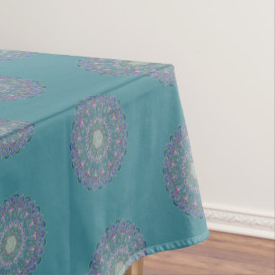 Flower Of Life - Mandala India Style 1 Tablecloth