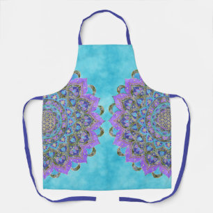 Flower Of Life - Mandala India Style 2 Apron