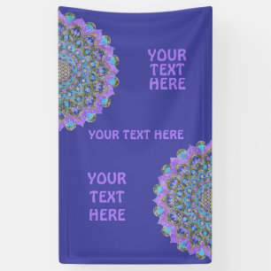Flower Of Life - Mandala India Style 2 Banner