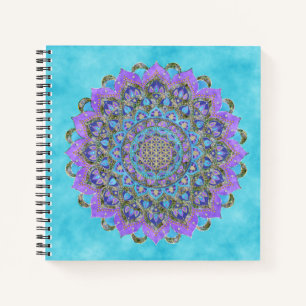 Flower Of Life - Mandala India Style 2 Notebook