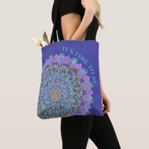 Flower Of Life - Mandala India Style 2 Tote Bag