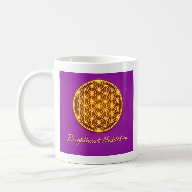 Flower of Life Mug (Gauche)