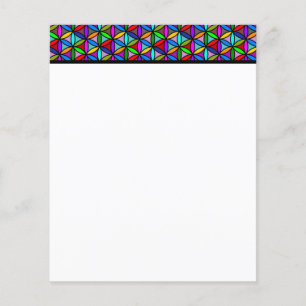 FLOWER OF LIFE - multi coloured gradients pattern