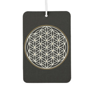FLOWER OF LIFE MYSTICAL SYMBOL AIR FRESHENER