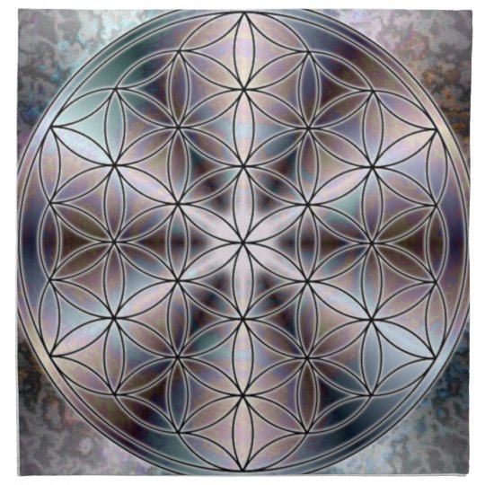 Flower of Life Napkin 2