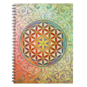 Flower of Life - Ornament I Notebook