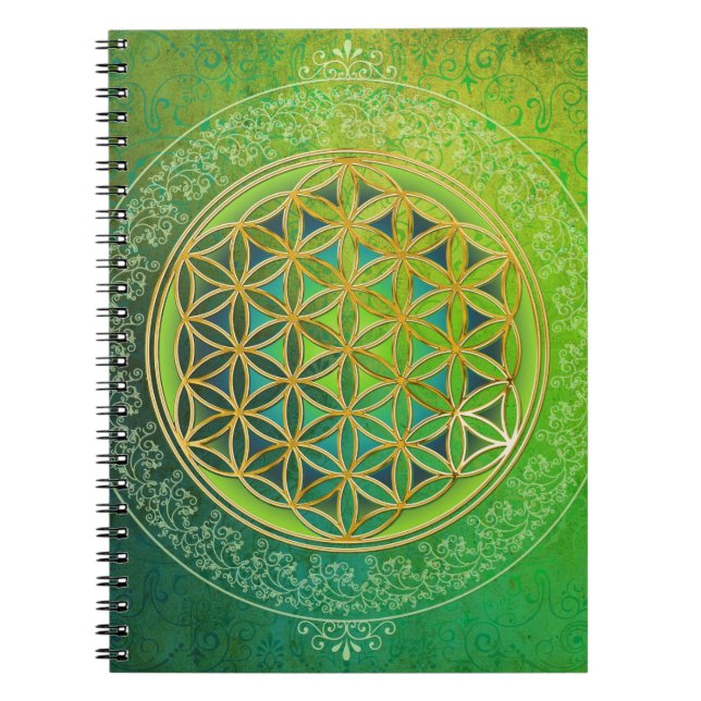 Flower of Life - Ornament II Notebook (Front)