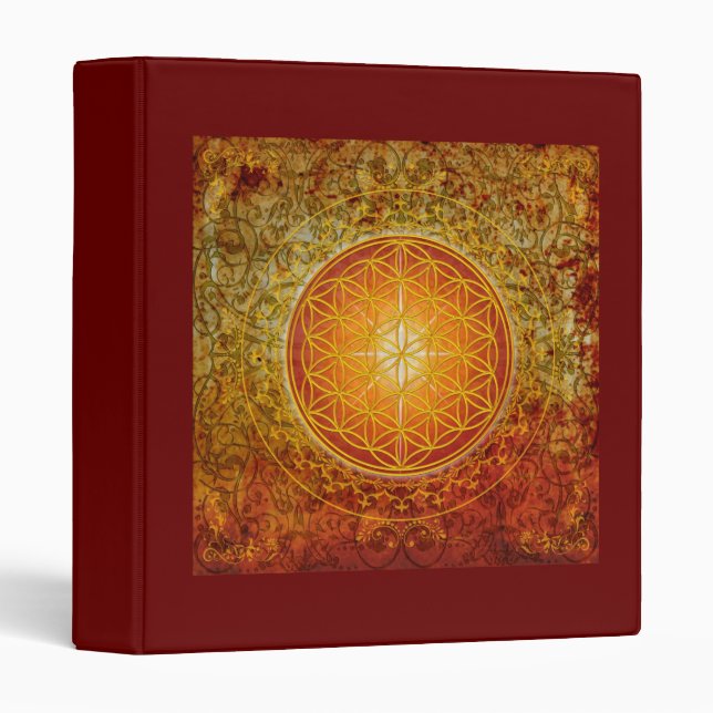 Flower of Life - Ornament III Binder (Front/Spine)
