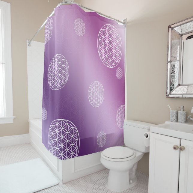 Flower of life pink & purple (In Situ)