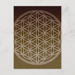 Flower of Life Postcard