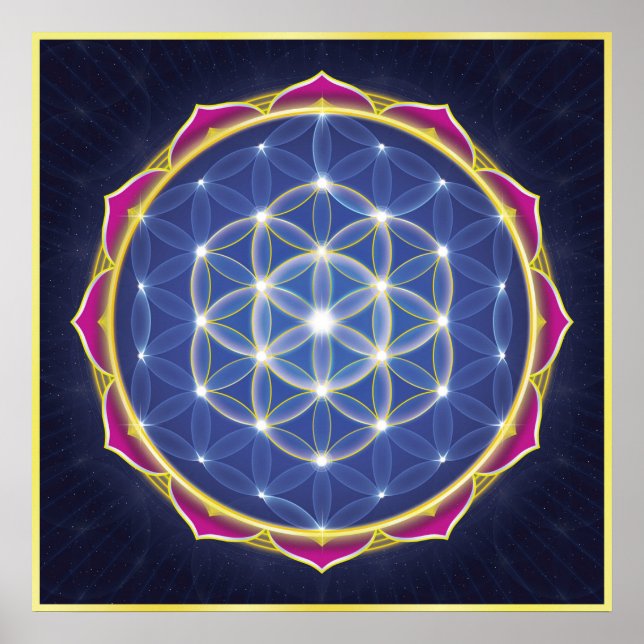 Flower of Life Poster (Front)