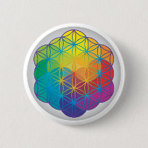 Flower of Life Rainbow Colours Harmony Energy