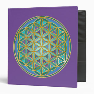 FLOWER OF LIFE - Sacred Geometrie Design 1 Binder