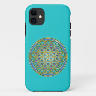 FLOWER OF LIFE - Sacred Geometrie Design 1 iPhone 11 Case