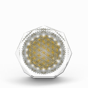 FLOWER OF LIFE - Sacred Geometrie Light 1 Photo Block