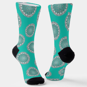 FLOWER OF LIFE - Sacred Geometrie Light 2 Socks
