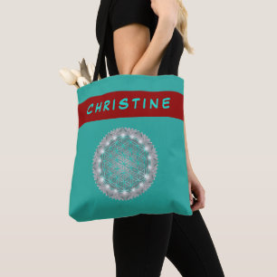 FLOWER OF LIFE - Sacred Geometrie Light 2 Tote Bag