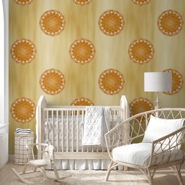 FLOWER OF LIFE - Sacred Geometrie Light 3 Wallpaper (Kids)