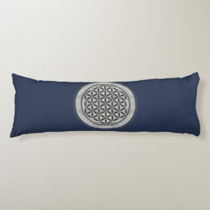 FLOWER OF LIFE - Sacred Geometrie Symbol Art 1 Body Pillow