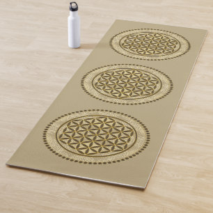 FLOWER OF LIFE - Sacred Geometrie Symbol Art 2 Yoga Mat