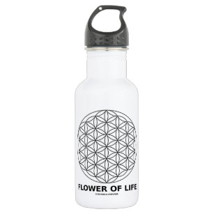 Flower Of Life (Sacred Geometry) 532 Ml Water Bottle