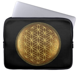 FLOWER OF LIFE - Sacred Geometry Medaillon 1 Laptop Sleeve