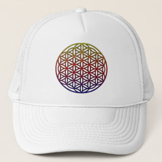 Flower of Life Sacred Geometry Symbol - 1 Trucker Hat