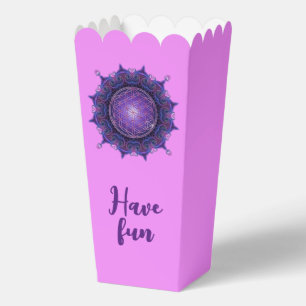 FLOWER OF LIFE - Sacred Geometry Symbol 8 Favor Box