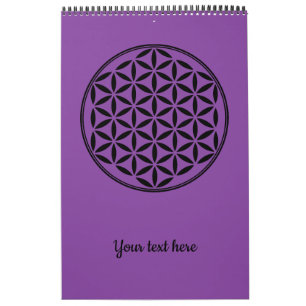 FLOWER OF LIFE - Sacred Geometry Symbol full 1 Calendar