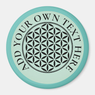 FLOWER OF LIFE - Sacred Geometry Symbol full 1 Magnet
